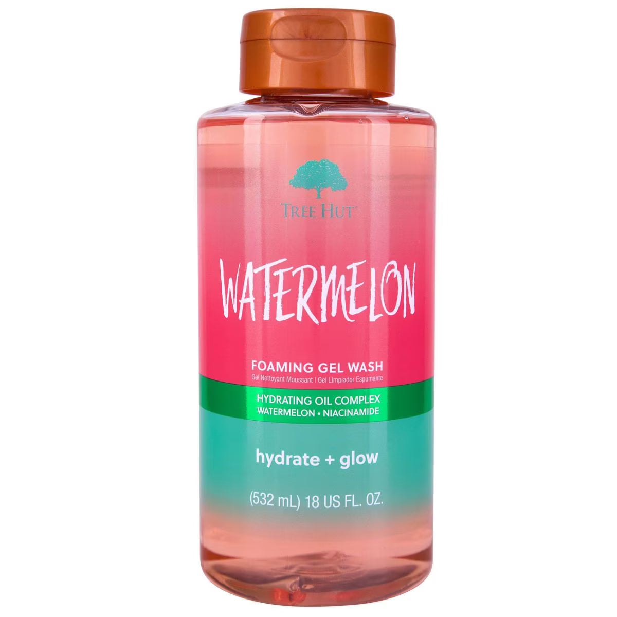 Tree Hut Watermelon Foaming Gel Body Wash (532 ml)
