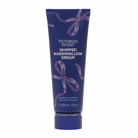 Whipped Marshmallow Dream Lotion White Background